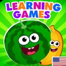 Download hacked FunnyFood Kindergarten learning games for toddlers for Android - MOD Unlocked