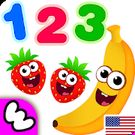 Download hack Funny Food 123! Kids Number Games for Toddlers for Android - MOD Unlimited money