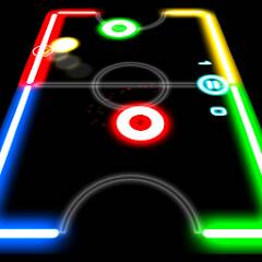 Download Glow Hockey [MOD Unlimited money] for Android