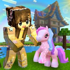 Download Pony World Craft [MOD Unlimited coins] for Android
