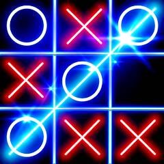 Download Tic Tac Toe Glow [MOD Unlimited money] for Android
