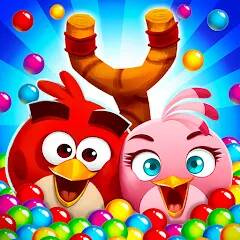 Download Angry Birds POP Bubble Shooter [MOD coins] for Android