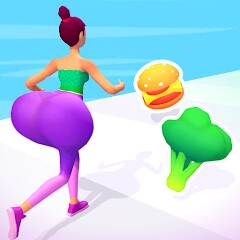 Download Twerk Race 3D: Belly Body Run [MOD money] for Android