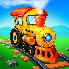 Download Train Games for Kids: station [MOD money] for Android