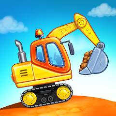 Download Kids truck games Build a house [MOD Unlimited coins] for Android