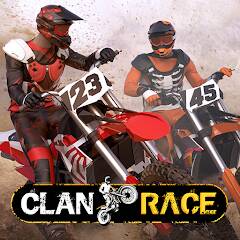 Download Clan Race: PVP Motocross races [MOD coins] for Android