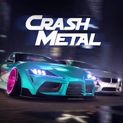 Download CrashMetal 3D Car Racing Games [MOD Unlimited coins] for Android