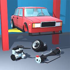 Download Retro Garage - Car Mechanic [MOD money] for Android